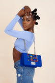 BLESSING MIXED PRINT ANKARA BAG - AmazinApparels