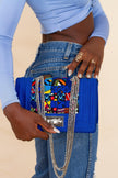 BLESSING MIXED PRINT ANKARA BAG - AmazinApparels