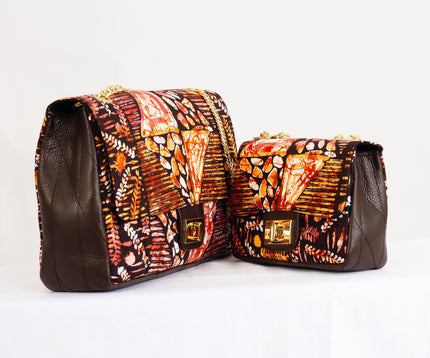 BOLU AFRICAN PRINT MIDI BAG - AmazinApparels