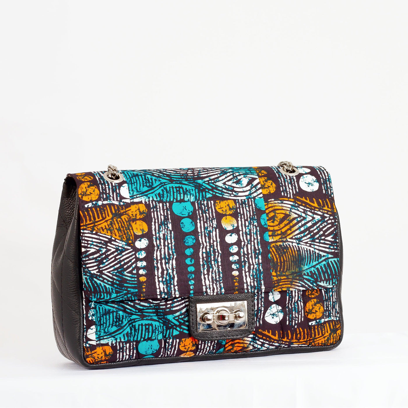 BOLU AFRICAN PRINT MIDI BAG - AmazinApparels