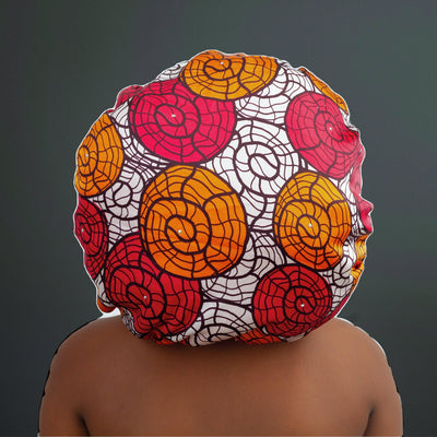 Chichi African Print Silk Bonnet - AmazinApparels