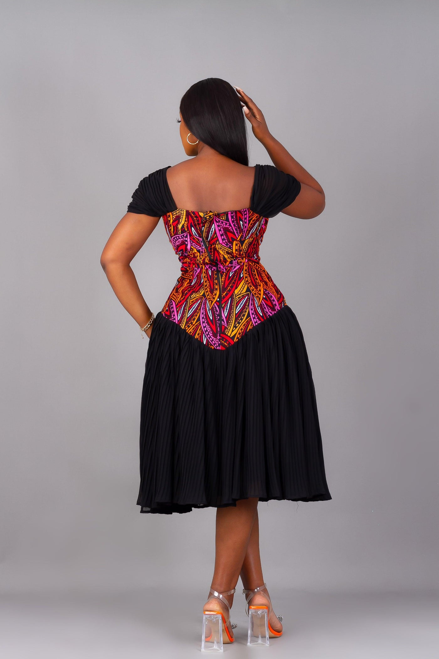 CHIKA AFRICAN PRINT DRESS - AmazinApparels