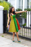 Cynthia Colourful Ankara Dress | Amazin Apparels - AmazinApparels