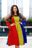 Doris Mixed Ankara Print Dress | Amazin Apparels - AmazinApparels