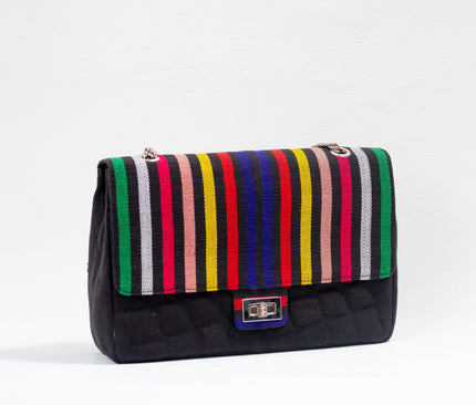 Midi Jadesola Aso Oke Handbag - AmazinApparels